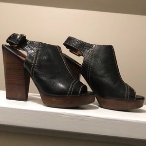 Lucky brand chunky heels